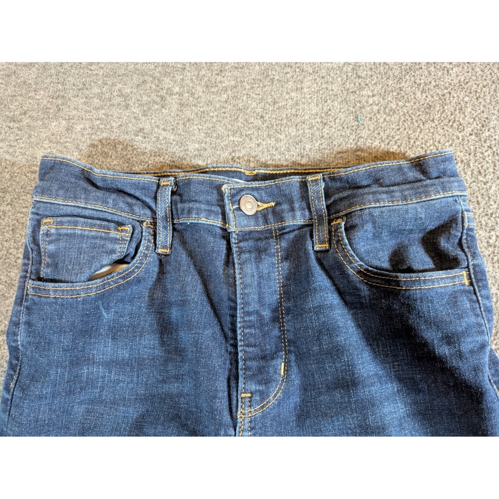 Levi's Jeans‎ Women's 720 High Rise Super Skinny W28 Dk blue Soft Denim - Picture 5 of 8
